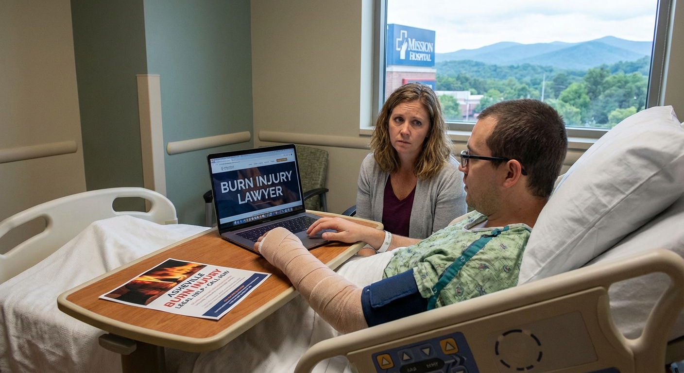 West Asheville Burn Injury Lawyer