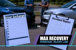 Driver Exchange vs. North Carolina Accident Report